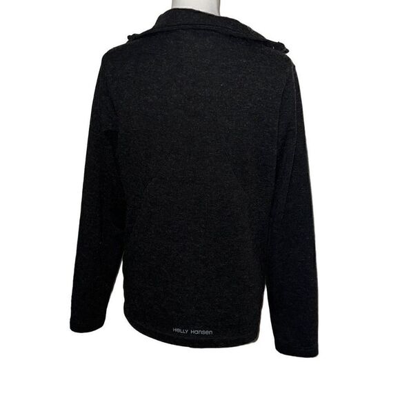 Helly Hansen HH Training Charcoal Acrylic Wool Blend Zip Up Jacket sz L Large - Picture 2 of 8